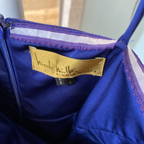 BEAUTIFUL Nicole Miller Strapless Cocktail Dress - Picture 3 of 9